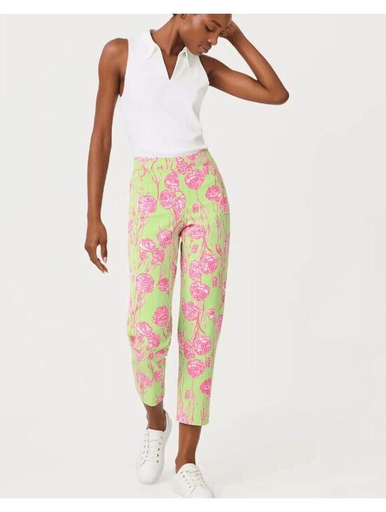 Lilly Pulitzer Pants - Lilly Pulitzer Estero Luxletic Golf Pants, Size 8, Pistachio